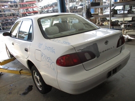 1998 TOYOTA COROLLA VE WHITE 1.8L MT Z16382